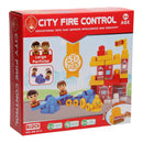 City Brandweer Bouwblokken Speelset, 50dlg.