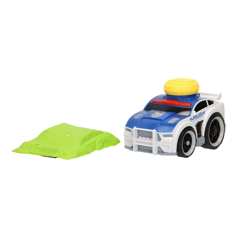 Crash Stunt Auto met Ramp