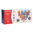 Foam Kegelspel Dieren, 10dlg.