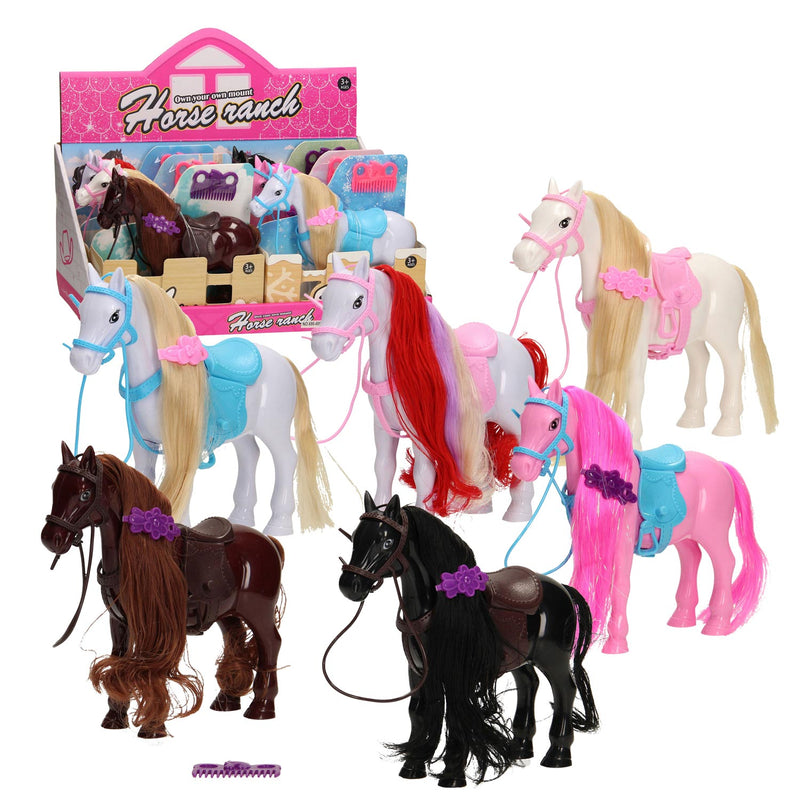 Paard Lang Haar met Kammetje