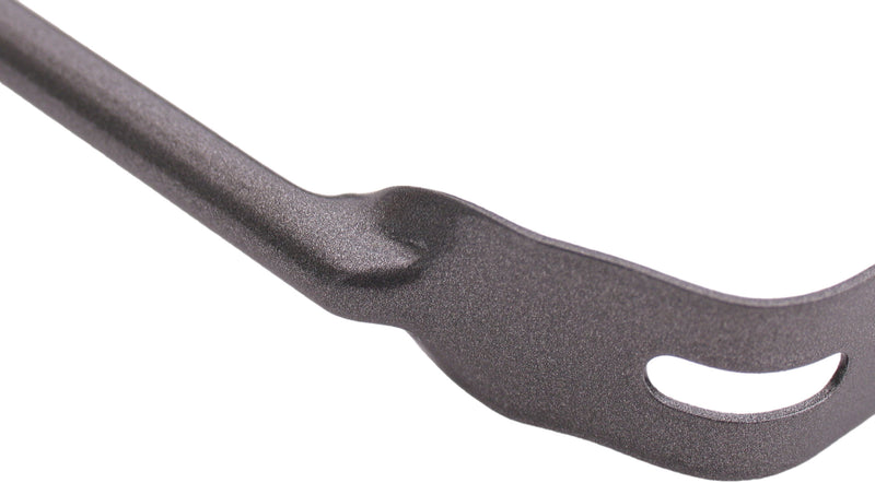 Spatbordstang 28" donkergrijs