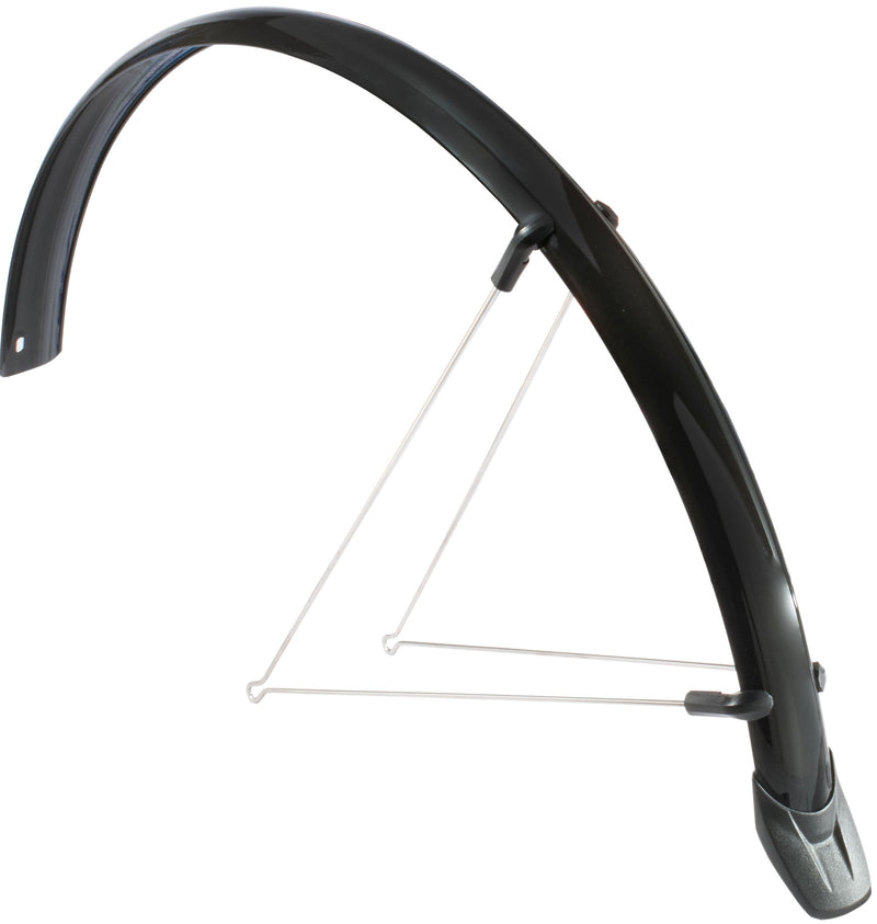Spatbordset Eurofender Rapido 28" x 46 mm - zwart
