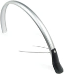 Spatbordset Eurofender Snello 28" x 51 mm - zilver