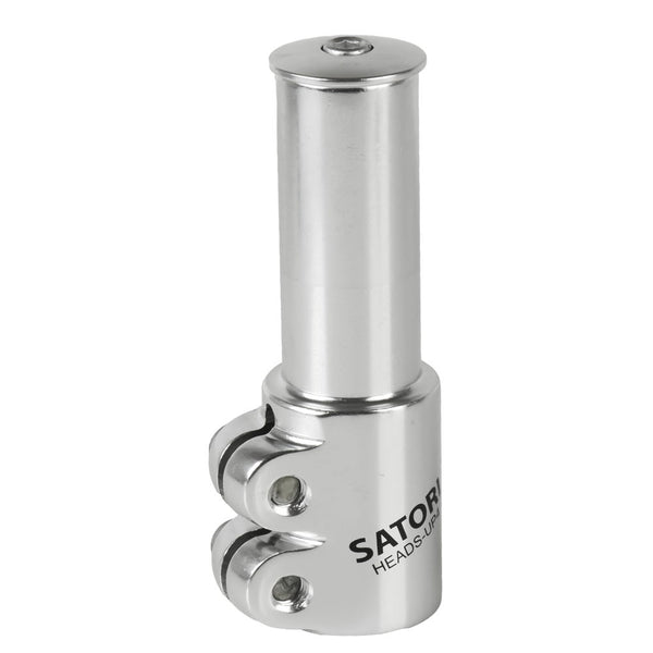 Stuurpenverlenger Satori 1-1/8" - zilver