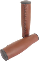 Handvatset Edge City Leer - 135/135mm - donkerbruin