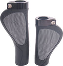 Handvatset Edge ErgoCity Plus met lockring - 136/95mm - zwart / grijs