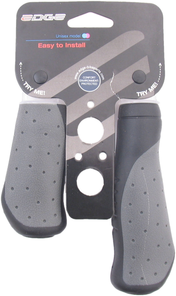 Handvatset Edge ErgoCity - 135/92mm - zwart/grijs