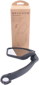 E-bike spiegel links met aluminium stuurklem - zwart