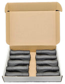 Handvat Herrmans Ergo 84B 120mm - zwart (werkplaatsverpakking à 10 stuks)