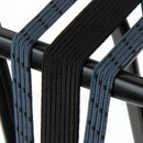 Triobinder Widek Eye 24/12mm met zwarte stalen platen - blauwgrijs