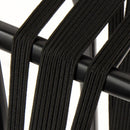 Triobinder Widek Eye 24/12mm met zwarte stalen platen - zwart/zwart