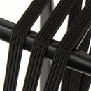 Triobinder Widek Eye 12/12mm met zwarte stalen platen - zwart/zwart