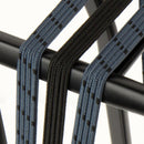 Triobinder Widek Eye 12/12mm met zwarte stalen platen - blauw grijs/zwart