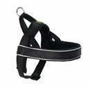 Hunter Harnas Norweger Racing Nylon Zwart/zwart LARGE 62-75X2,5 CM
