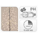 Lichtboom 180cm - 480LED - met timer