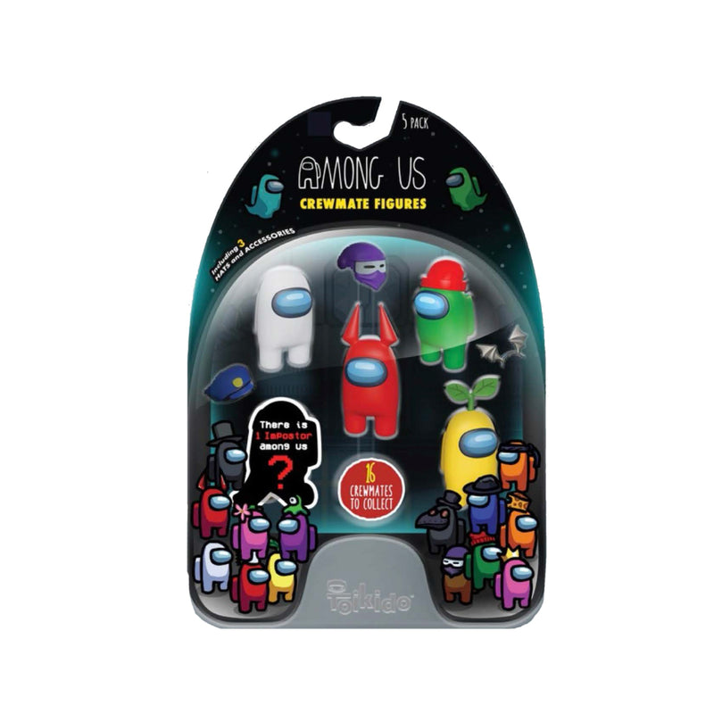 Among Us Crewmate Figuren 5 Stuks