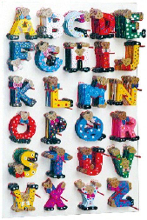 Houten letterbeer L