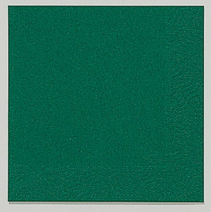 Duni servetten Dark Green 3-laags 33x33