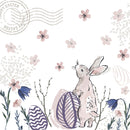 Duni servetten Easter Post 3-laags 33x33