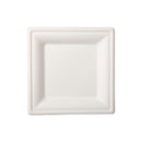 Duni BioPak Bagasse borden vierkant 16cm 10 stuks