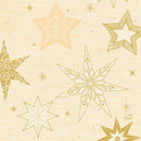 Duni Servetten Star Stories Cream 33x33cm