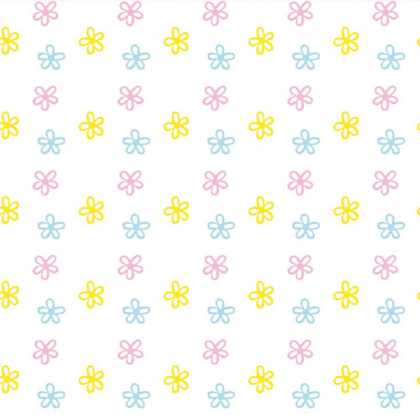 Duni Paasservet Bloemen Multi 33x33 cm