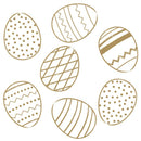 Duni Servetten Golden Eggs 3-laags 33x33cm