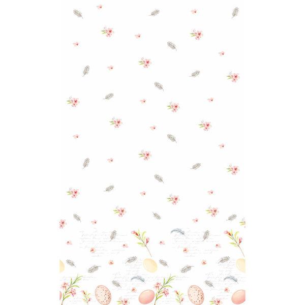 Duni tafellaken Eggs  AND  Feathers + 138x220