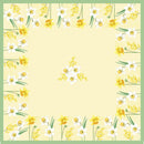 Duni napperon Spring Daffodil 84x84cm