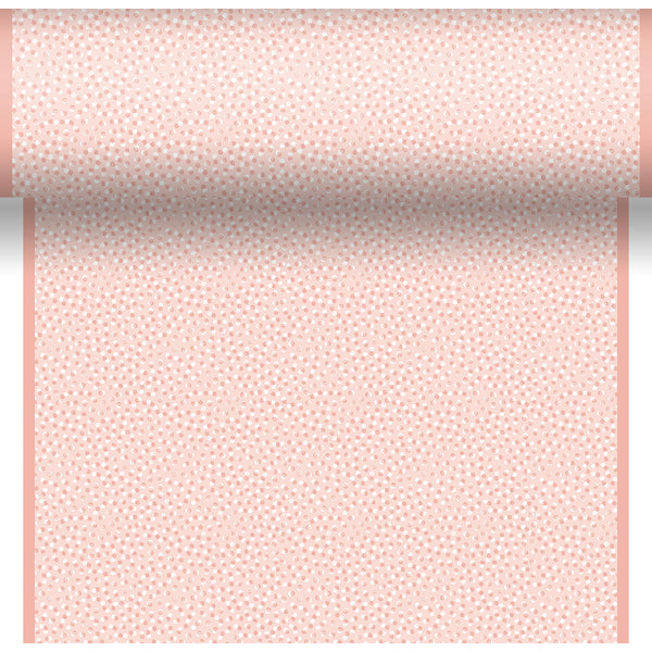 Duni 3-in-1 Dunicel Playful Dots Mellow Rose 40x480cm