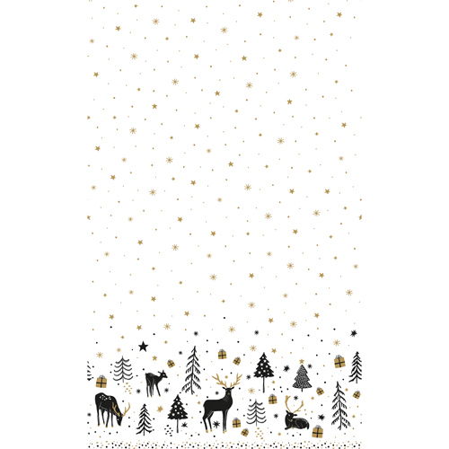 Duni tafellaken Magic Winter 138x220cm
