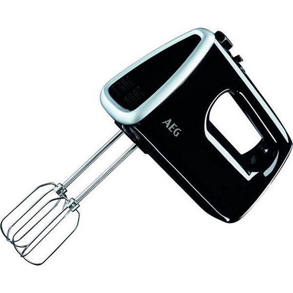 AEG HM3310 Handmixer met 2 Kneedhaken en 2 Garde 450W Zwart