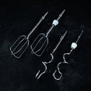 AEG HM3310 Handmixer met 2 Kneedhaken en 2 Garde 450W Zwart