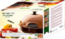 Emerio PO-115984 Pizzarette Cool Wall + 6 Spatels Terracotta/Zwart