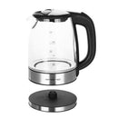Emerio WK-119988 Glaswaterkoker 1.7L 2200W RVS/Zwart