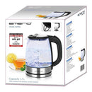 Emerio WK-119988 Glaswaterkoker 1.7L 2200W RVS/Zwart