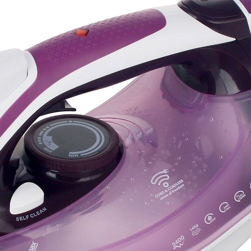 Emerio SI-123338 Snoerloos Strijkijzer Paars/Wit