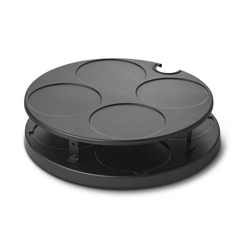 Emerio PO-116124.1 8-Persoons Pizzarette Terracotta/Zwart
