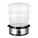 Emerio STC-110590 Stoomkoker RVS/Zwart