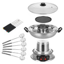 Emerio HPS-121313 Chinese Fondue Set RVS/Zwart