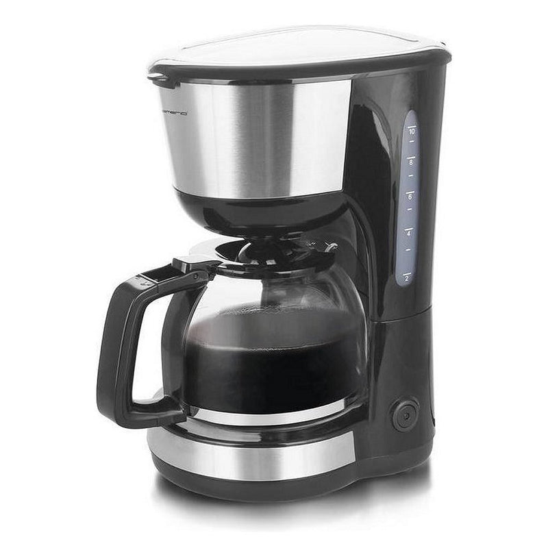 Emerio CME-122933 Koffiezetapparaat RVS/Zwart