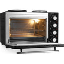 Emerio MO-125236 Multioven + 2 Kookpaten Zwart