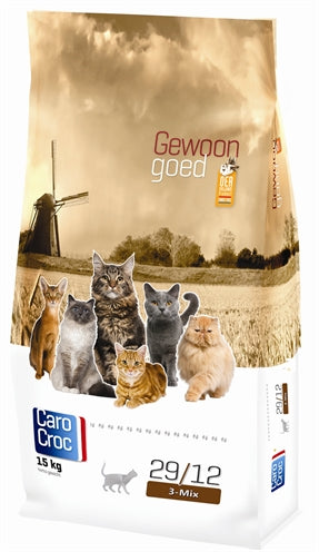 Carocroc Kat 3-mix 15 KG