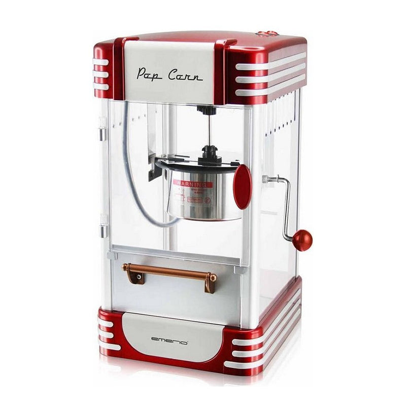 Emerio POM-120650 Popcornmachine Rood/Zilver