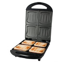 Emerio ST-111153 Sandwichtoaster Zwart