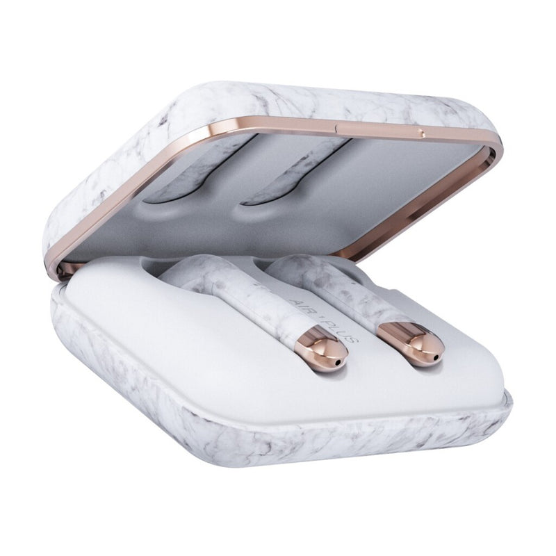 Happy Plugs Hoofdtelefoon Air 1 Plus Earbud White Marble