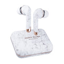 Happy Plugs Hoofdtelefoon Air 1 Plus In Ear White Marble