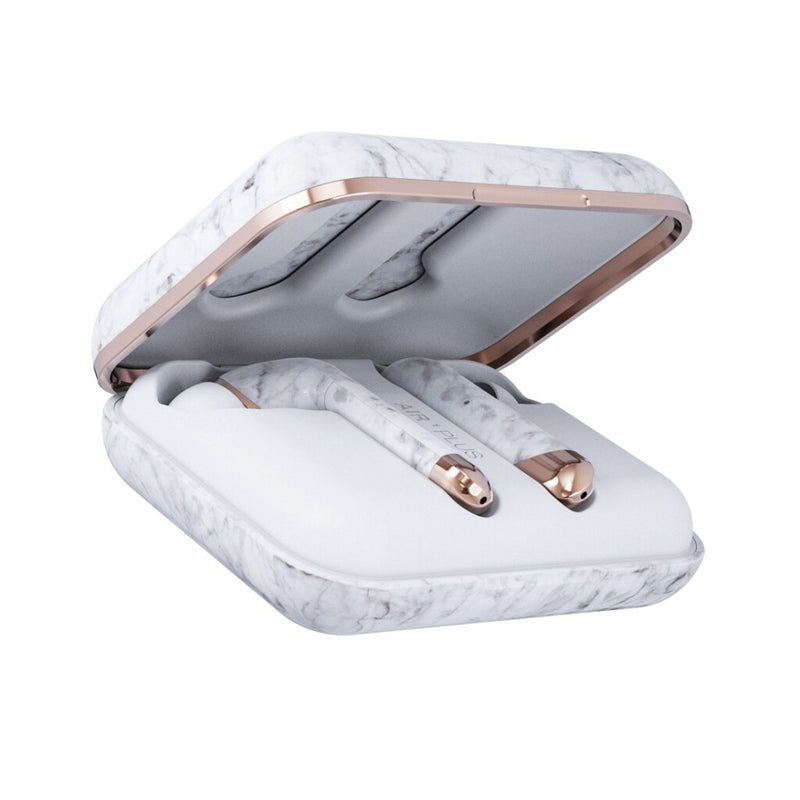Happy Plugs Hoofdtelefoon Air 1 Plus In Ear White Marble
