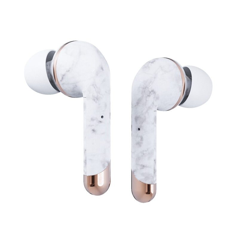Happy Plugs Hoofdtelefoon Air 1 Plus In Ear White Marble