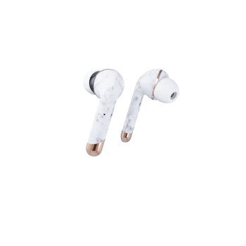 Happy Plugs Hoofdtelefoon Air 1 Plus In Ear White Marble